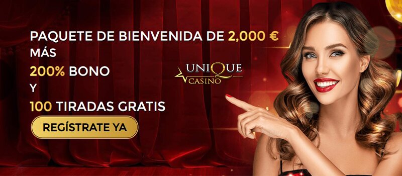 Unique Casino Welcome Bonus