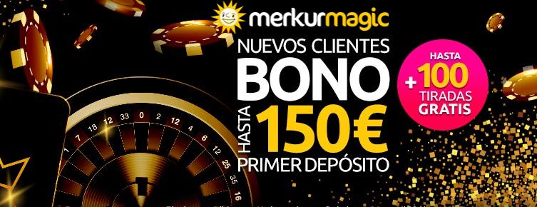 Merkurmagic casino Bono de Bienvenida 
