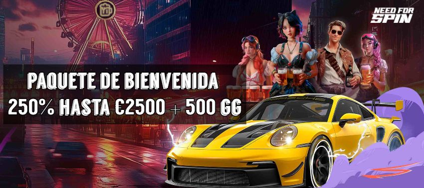 Need for Spin casino bono