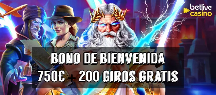 bono de bienvenida BetliveCasino 
