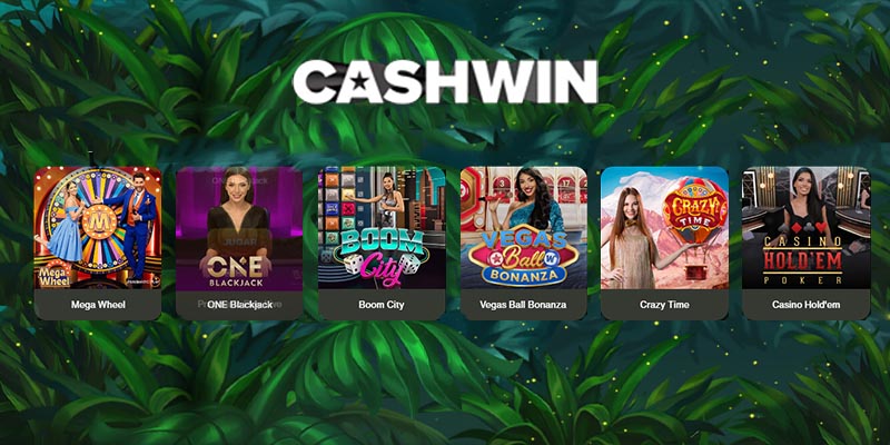 CashWin Casino en vivo