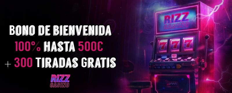 Bono de bienvenida Rizz Casino