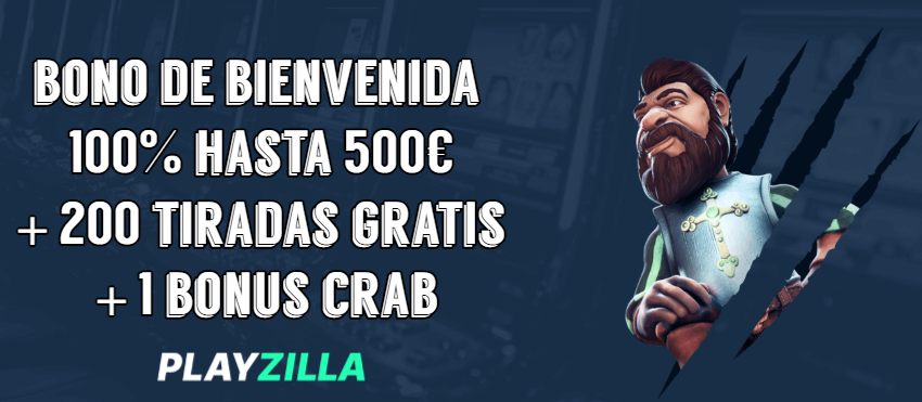 Playzilla Casino Bono de bienvenida